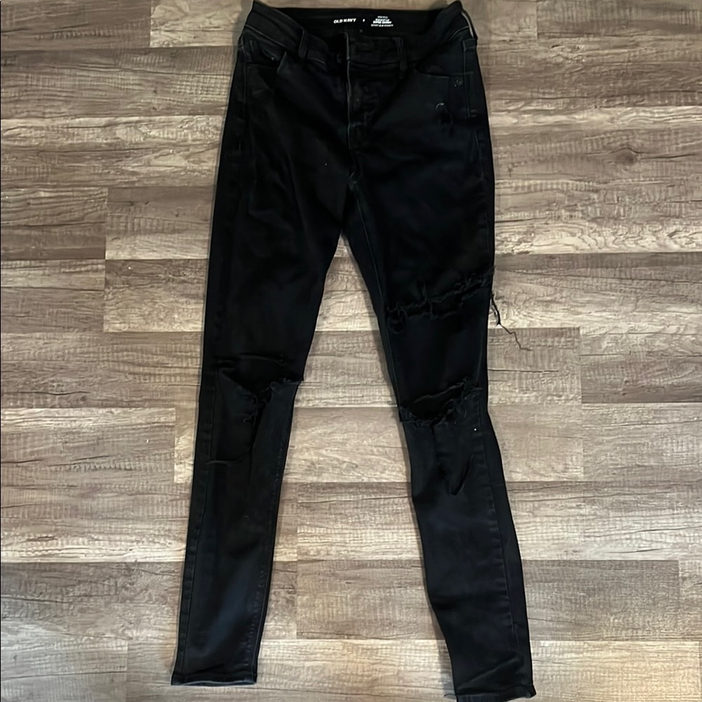 Old Navy Women's Skinny Jeans - Black